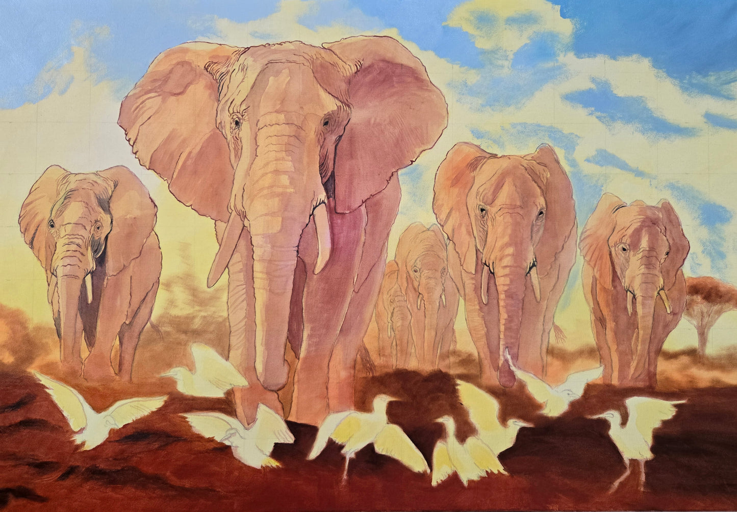 Retour à Elephant Sand.