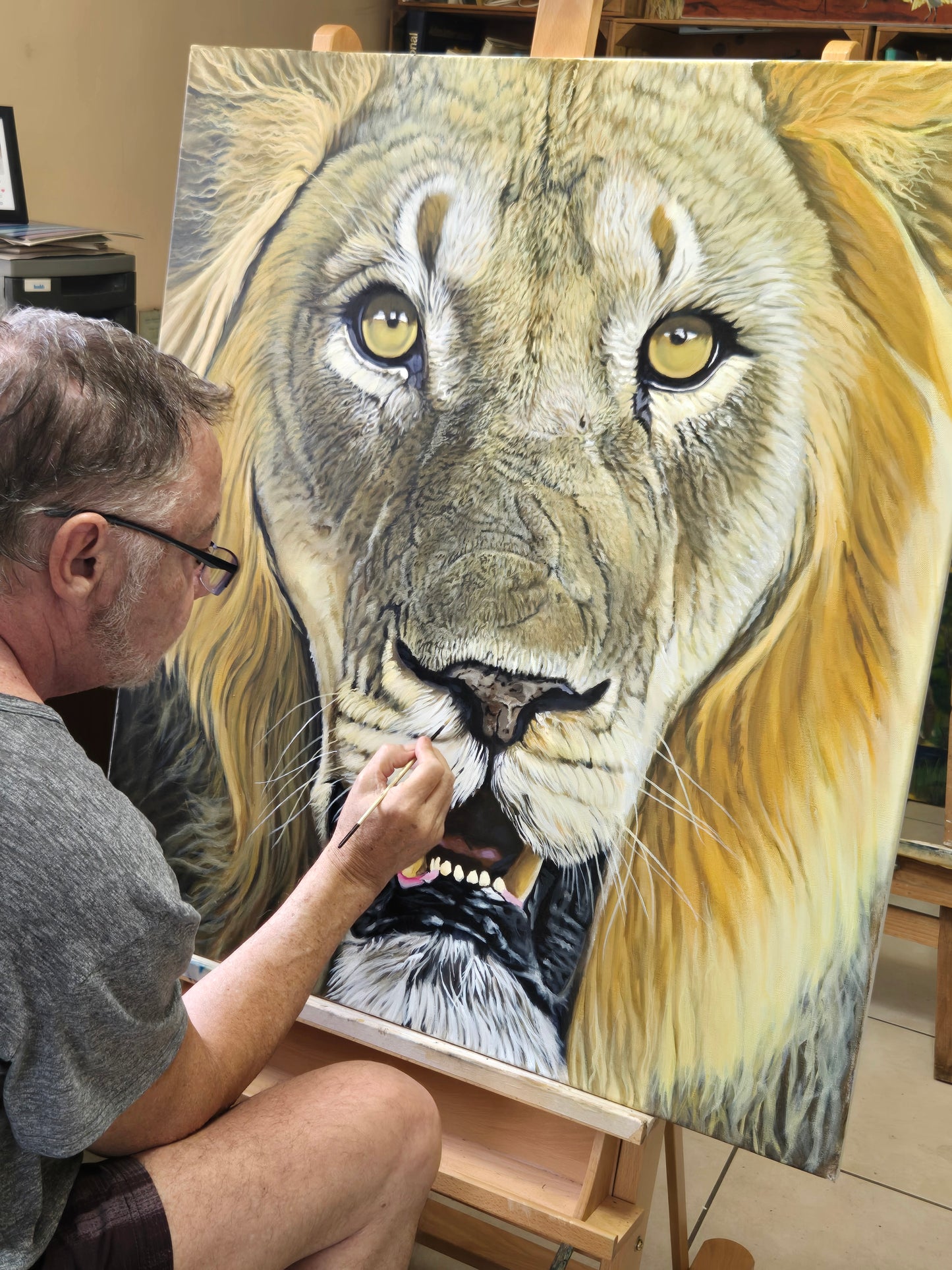 L'âme de la savane.